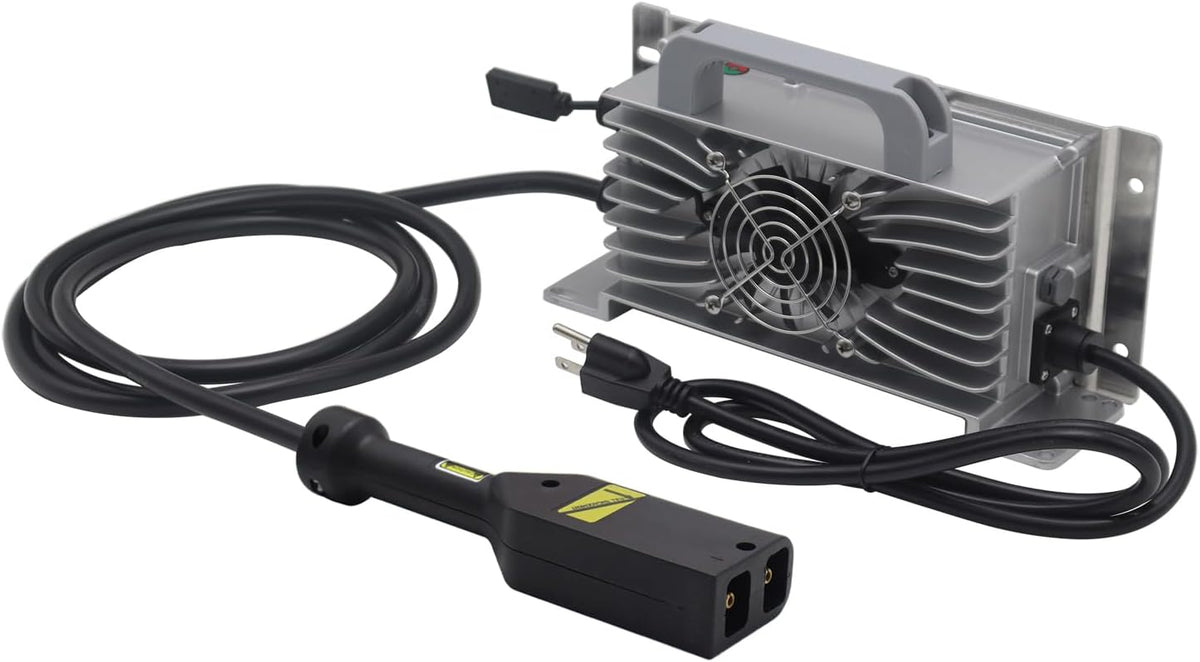 20 AMP Battery Charger Replacement for 36 Volt EZGO EZ-GO TXT Golf Cart, Waterproof IP68 with D-Plug/Powerwise Style Plug