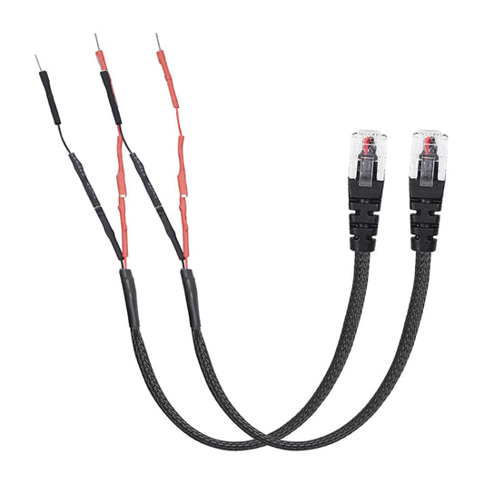 2PCS RJ11 Replacement Mirror Wire Power Cord for Uniden Radar Detectors，Fits R4 R3 R1 R7 R8 Model(3005201U)
